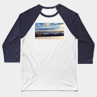 Winter mountain panorama Baseball T-Shirt